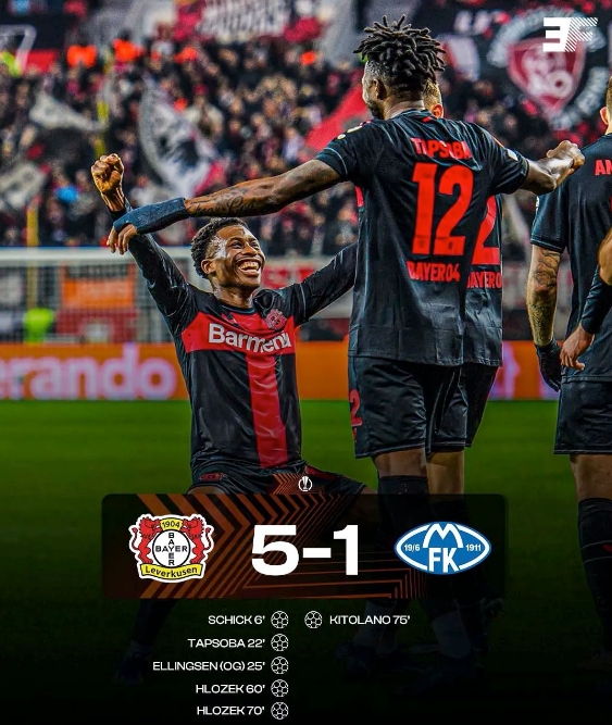 勒沃庫森全勝晉級！歐聯(lián)杯16強(qiáng)門票已拿下